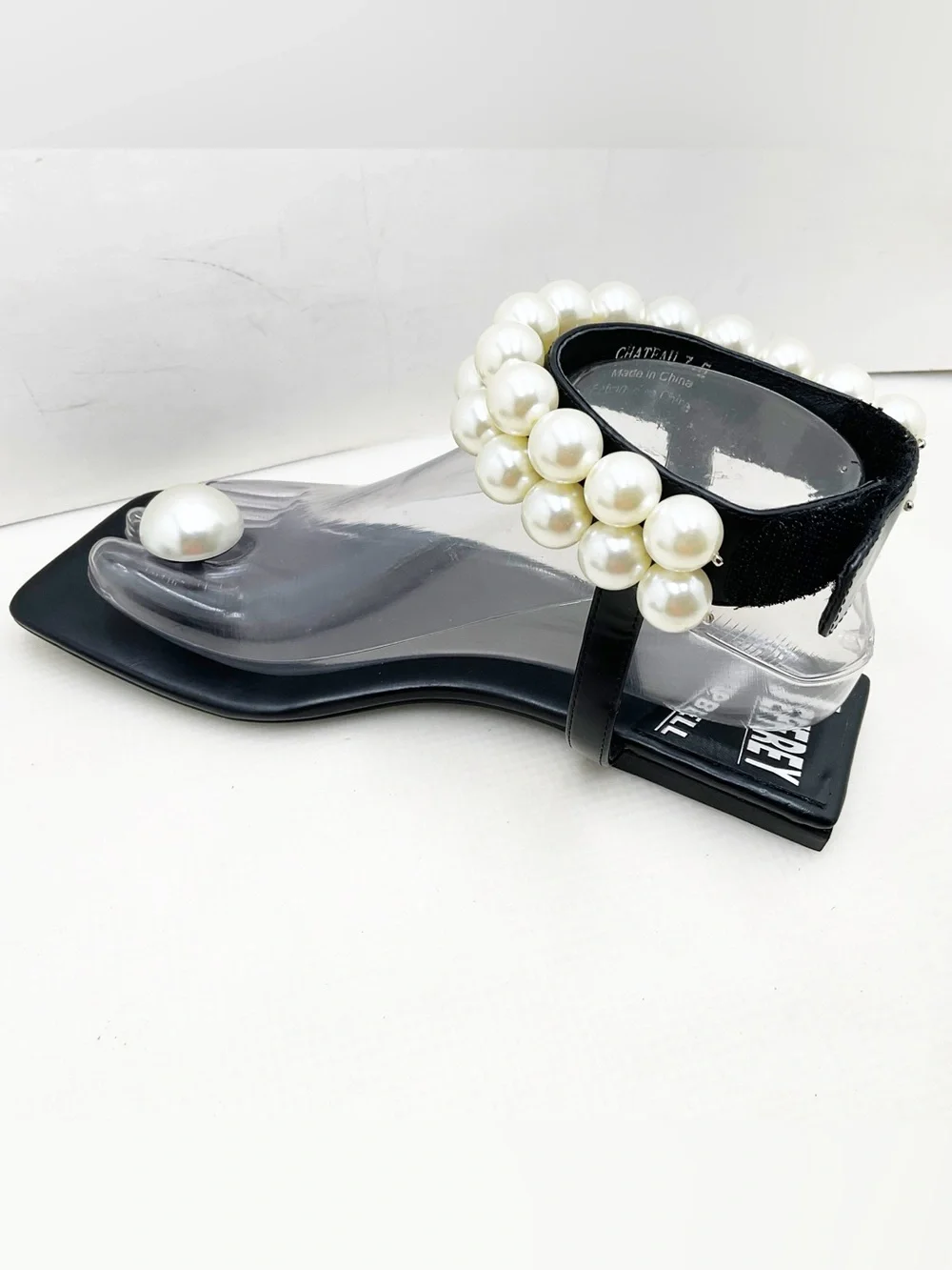 {Jeffrey Campbell} Chateau Pearl Embellished Sandals